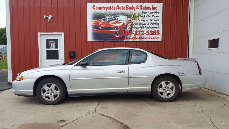 2003 Chevrolet Monte Carlo for sale at Countryside Auto Body & Sales, Inc in Gary SD