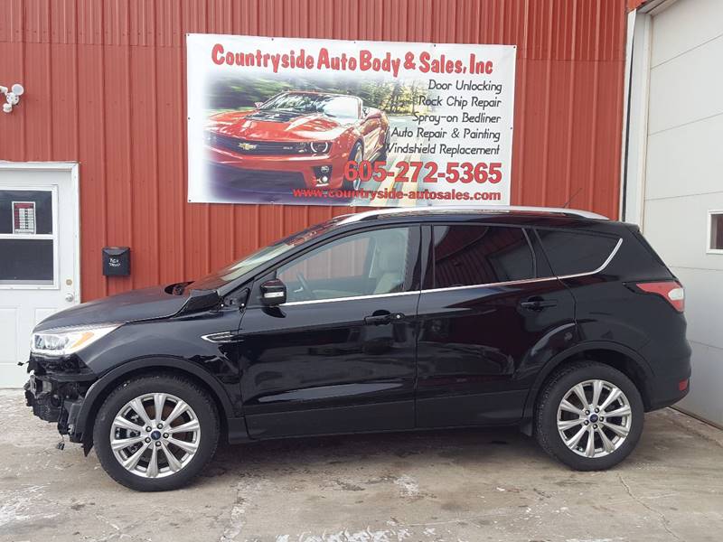 2017 Ford Escape for sale at Countryside Auto Body & Sales, Inc in Gary SD