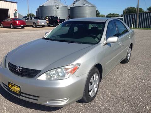 2003 Toyota Camry for sale at KUEHN AUTO SALES in Stanton NE