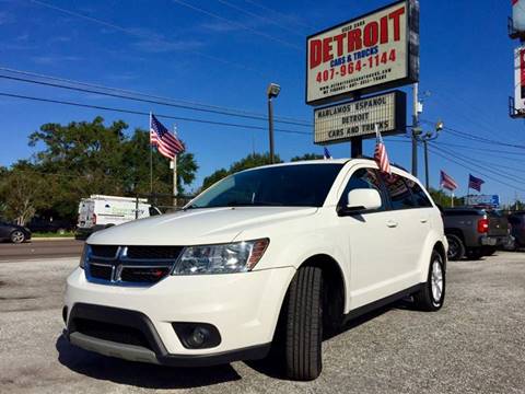 2013 Dodge Journey for sale at Detroit Cars and Trucks in Orlando FL