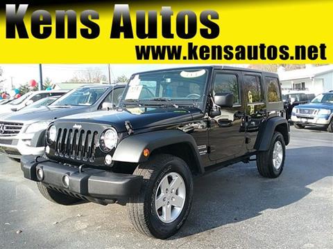 2016 Jeep Wrangler Unlimited for sale at KEN'S AUTOS, LLC in Paris KY