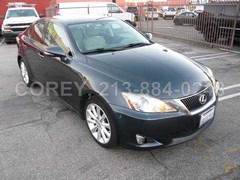 2009 Lexus IS 250 for sale at WWW.COREY4CARS.COM / COREY J AN in Los Angeles CA