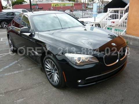 2012 BMW 7 Series for sale at WWW.COREY4CARS.COM / COREY J AN in Los Angeles CA