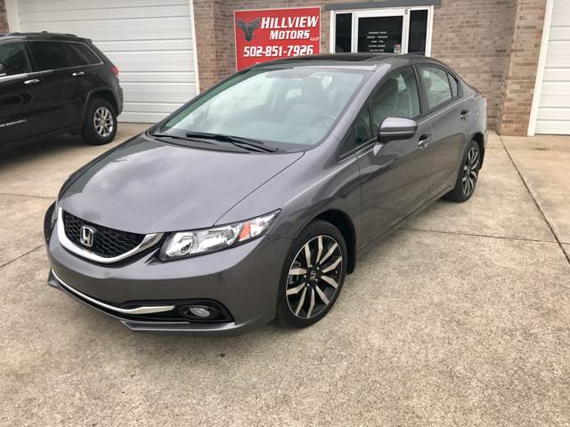 2015 Honda Civic for sale at HillView Motors in Shepherdsville KY