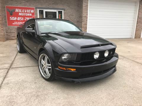 2007 Ford Mustang for sale at HillView Motors in Shepherdsville KY