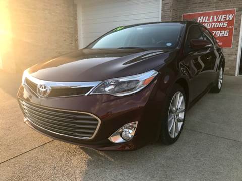 2014 Toyota Avalon for sale at HillView Motors in Shepherdsville KY