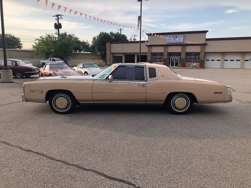 1978 Cadillac Eldorado Biarritz for sale at Iconic Motors of Oklahoma City, LLC in Oklahoma City OK