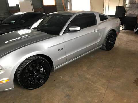 2013 Ford Mustang for sale at FAST LANE AUTO SALES in San Antonio TX