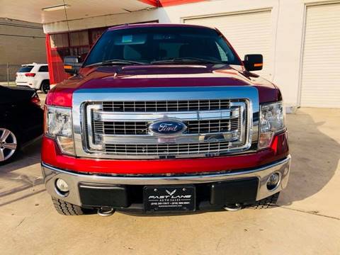 2014 Ford F-150 for sale at FAST LANE AUTO SALES in San Antonio TX