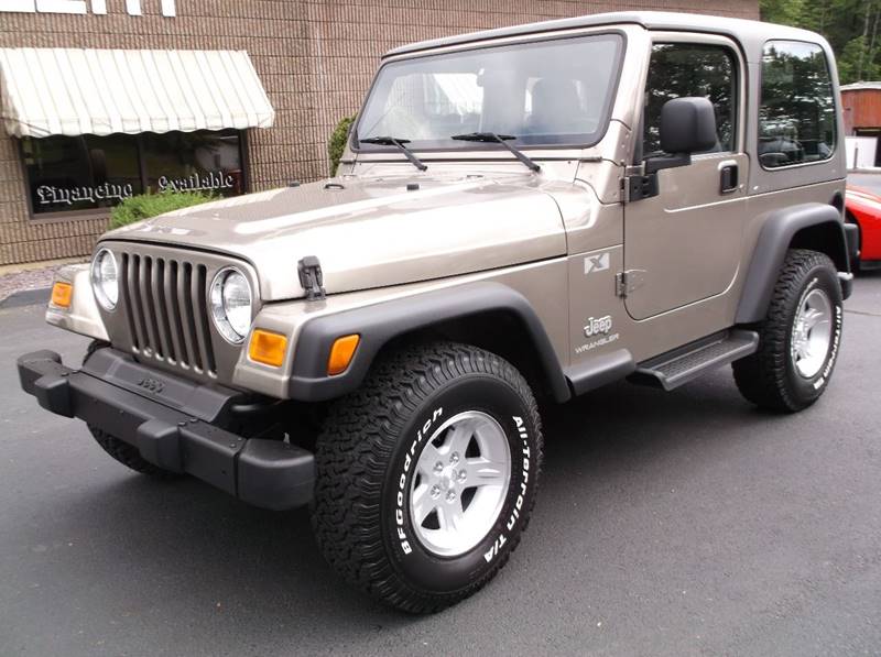 2003 Jeep Wrangler for sale at Depot Auto Sales Inc in Palmer MA