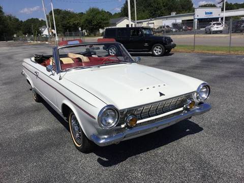 1963 Dodge Dart for sale at Classic Connections in Greenville NC