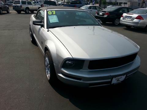 2007 Ford Mustang for sale at Schroeder Auto Wholesale in Medford OR