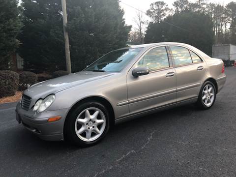 2004 Mercedes-Benz C-Class for sale at GTO United Auto Sales LLC in Lawrenceville GA
