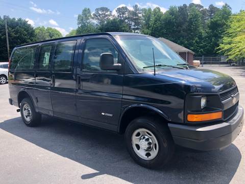 2006 Chevrolet Express Passenger for sale at GTO United Auto Sales LLC in Lawrenceville GA