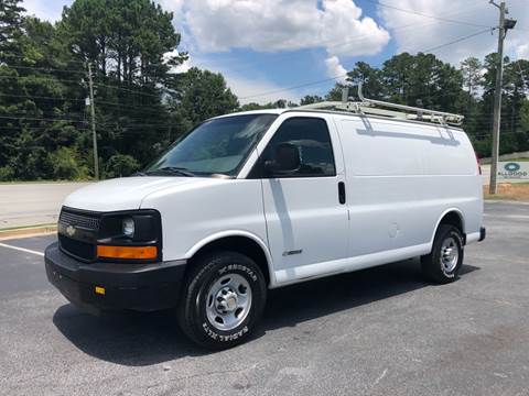 2005 Chevrolet Express Cargo for sale at GTO United Auto Sales LLC in Lawrenceville GA