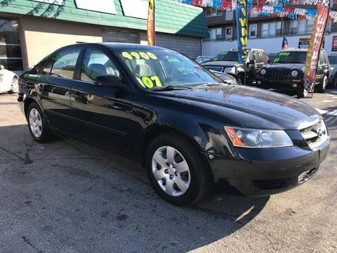 2007 Hyundai Sonata for sale at NATIONAL AUTO GROUP INC in Chicago IL