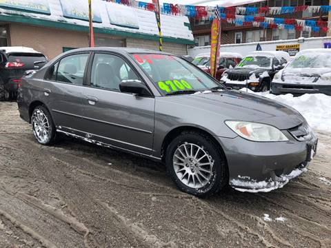 2005 Honda Civic for sale at NATIONAL AUTO GROUP INC in Chicago IL