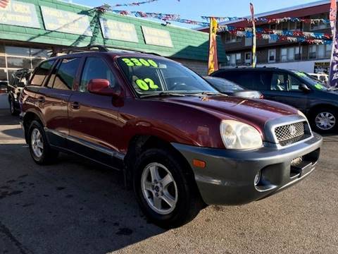 2002 Hyundai Santa Fe for sale at NATIONAL AUTO GROUP INC in Chicago IL