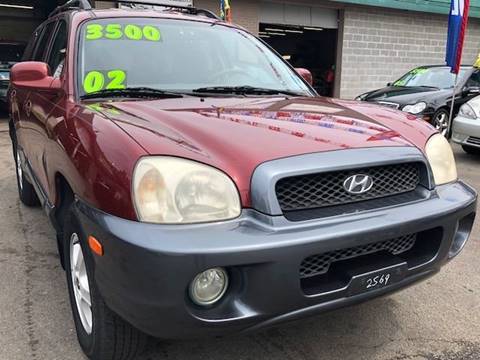 2002 Hyundai Santa Fe for sale at NATIONAL AUTO GROUP INC in Chicago IL