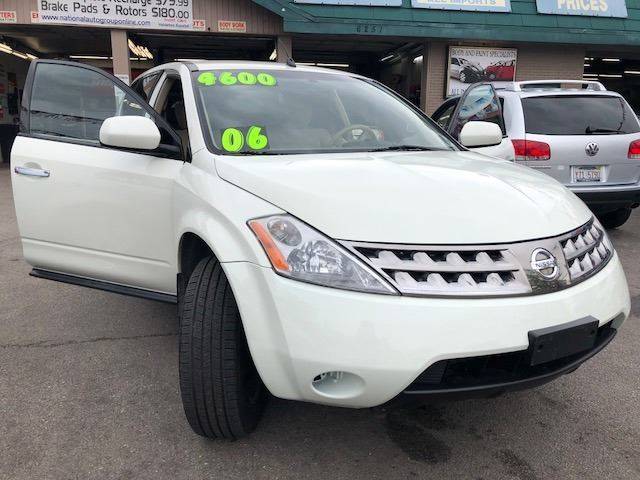 2006 Nissan Murano for sale at NATIONAL AUTO GROUP INC in Chicago IL