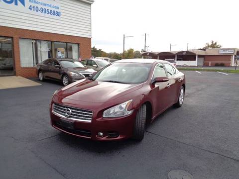 2009 Nissan Maxima for sale at Car Nation in Aberdeen MD