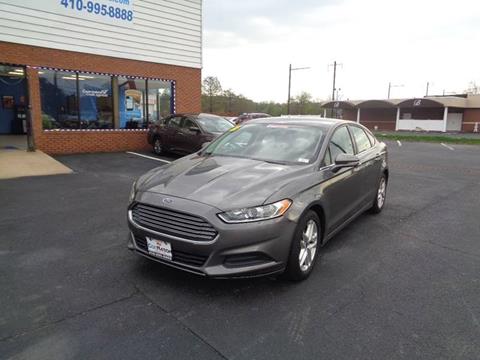 2014 Ford Fusion for sale at Car Nation in Aberdeen MD