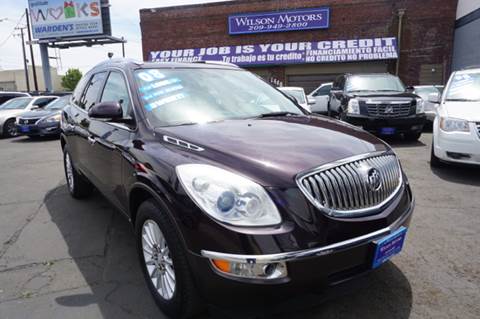 2008 Buick Enclave for sale at WILSON MOTORS in Stockton CA