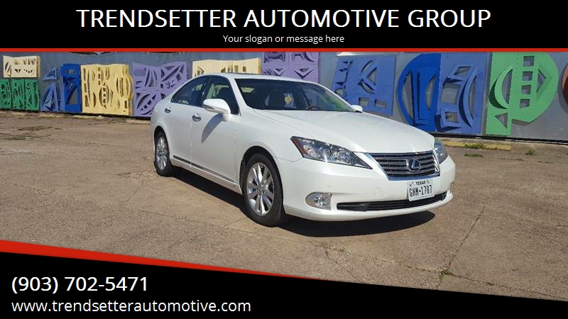 2010 Lexus ES 350 for sale at TRENDSETTER AUTOMOTIVE GROUP in Marshall TX