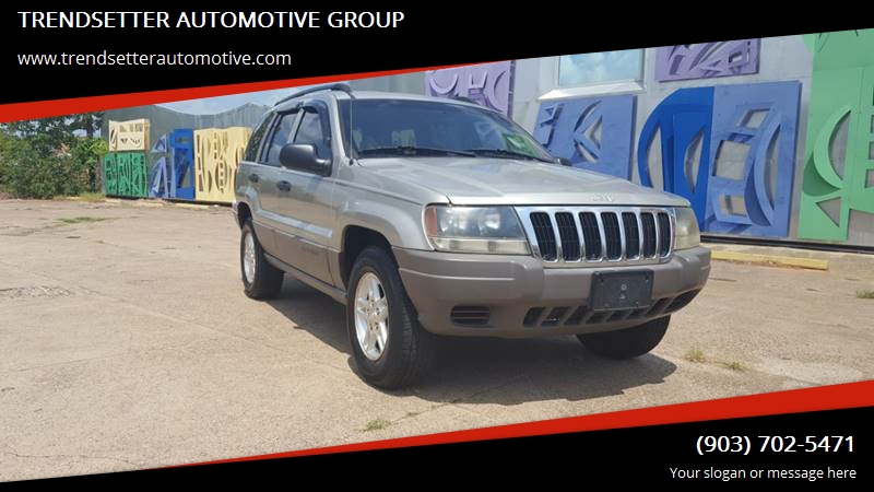 2003 Jeep Grand Cherokee for sale at TRENDSETTER AUTOMOTIVE GROUP in Marshall TX