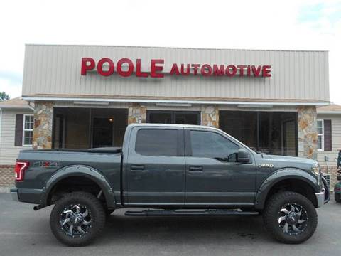 2016 Ford F-150 for sale at Poole Automotive -Moore County in Aberdeen NC