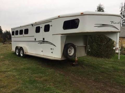 2001 Trails West 4 horse trailer trails west go for sale at DirtWorx Equipment - Miscellaneous in Woodland WA