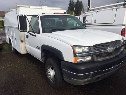 2003 Chevrolet C/K 3500 Series for sale at DirtWorx Equipment - Trucks in Woodland WA