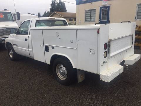 1999 Dodge Ram 2500 for sale at DirtWorx Equipment - Trucks in Woodland WA