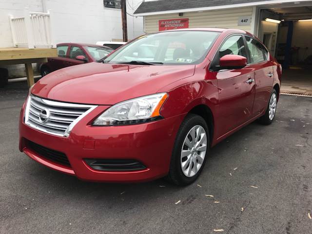 2014 Nissan Sentra for sale at Alexander Antkowiak Auto Sales Inc. in Hatboro PA