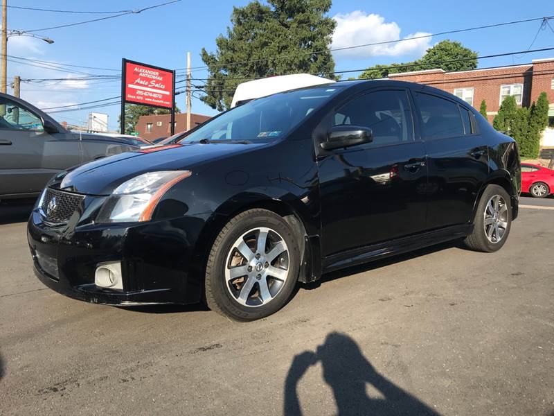 2012 Nissan Sentra for sale at Alexander Antkowiak Auto Sales Inc. in Hatboro PA