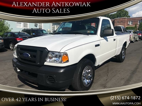 2010 Ford Ranger for sale at Alexander Antkowiak Auto Sales in Hatboro PA