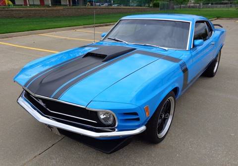 1970 Ford Mustang Boss 302 for sale at WEST PORT AUTO CENTER INC in Fenton MO