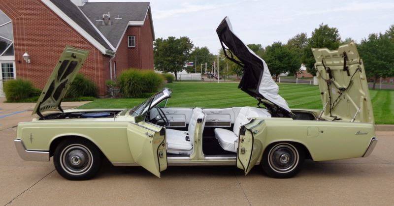 1966 Lincoln Continental Suicide Doors Retractile