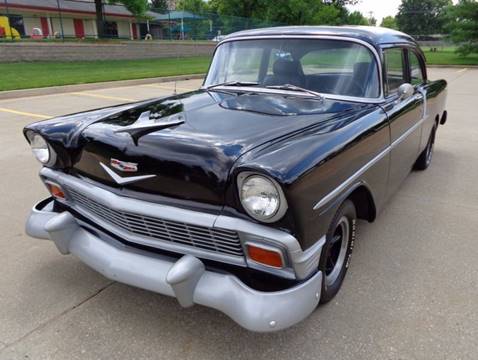 1956 Chevrolet Bel Air for sale at WEST PORT AUTO CENTER INC in Fenton MO