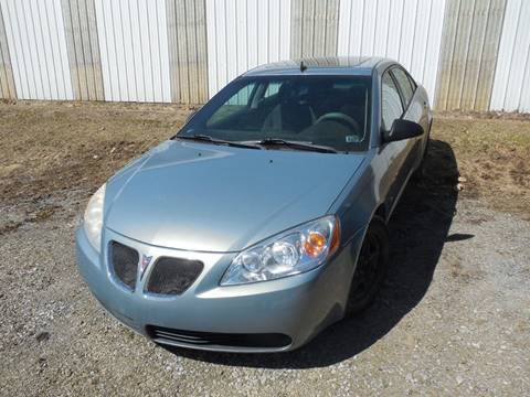 2008 Pontiac G6 for sale at Sabula Auto Center & U-Haul in Du Bois PA