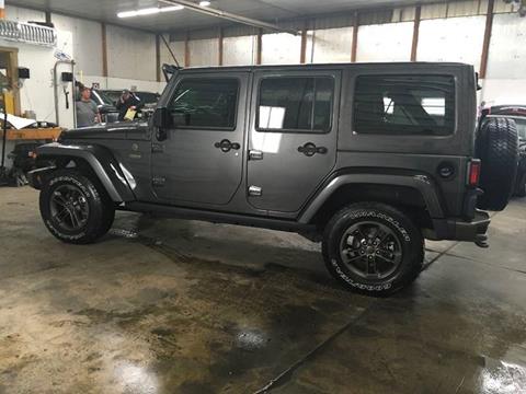 2017 Jeep Wrangler Unlimited for sale at T James Motorsports in Gibsonia PA