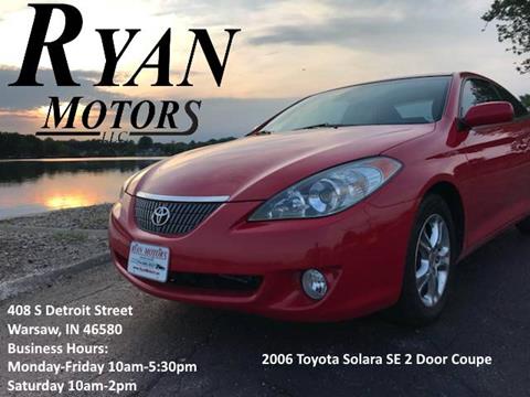 Toyota Camry Solara For Sale In Warsaw In Ryan Motors Llc