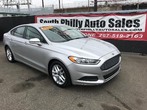 2016 Ford Fusion for sale at South Philly Auto Sales in Philadelphia PA