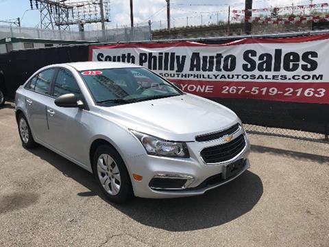 2015 Chevrolet Cruze for sale at South Philly Auto Sales in Philadelphia PA