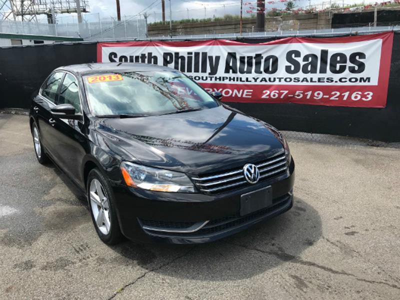 2013 Volkswagen Passat for sale at South Philly Auto Sales in Philadelphia PA