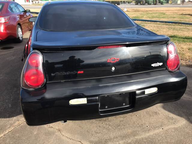 2004 Chevrolet Monte Carlo for sale at Lannie Auto Sales in Hayti MO