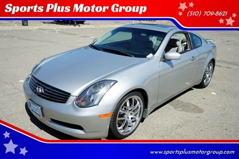 2005 Infiniti G35 for sale at Sports Plus Motor Group LLC in Sunnyvale CA
