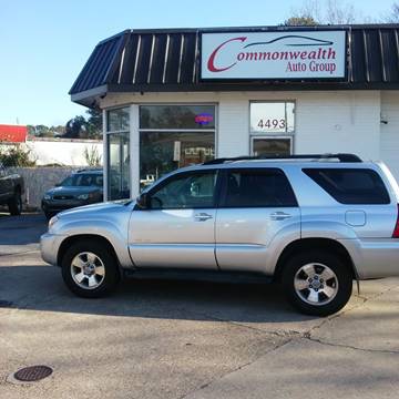 2006 Toyota 4Runner for sale at Commonwealth Auto Group in Virginia Beach VA