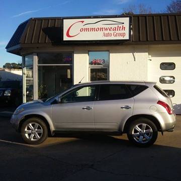 2006 Nissan Murano for sale at Commonwealth Auto Group in Virginia Beach VA
