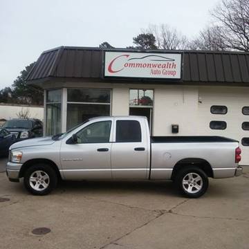 2007 Dodge Ram Pickup 1500 for sale at Commonwealth Auto Group in Virginia Beach VA